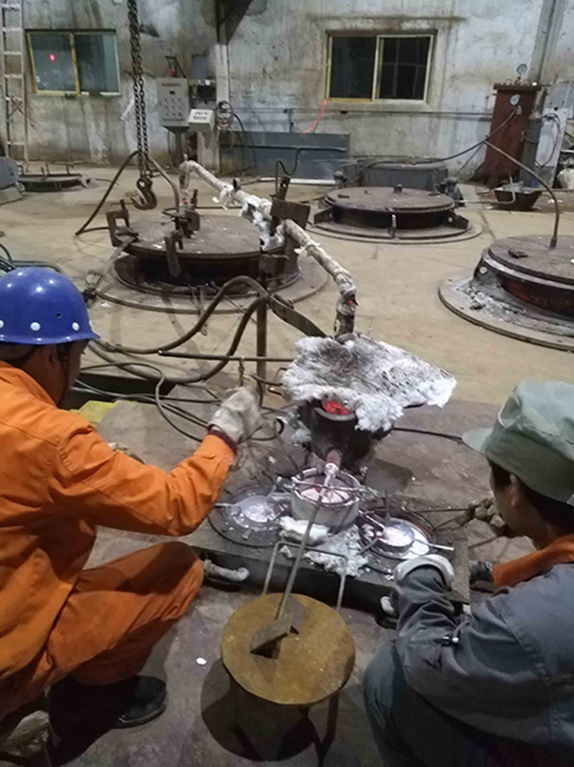 液壓半連續鑄造機-鎂合金圓錠